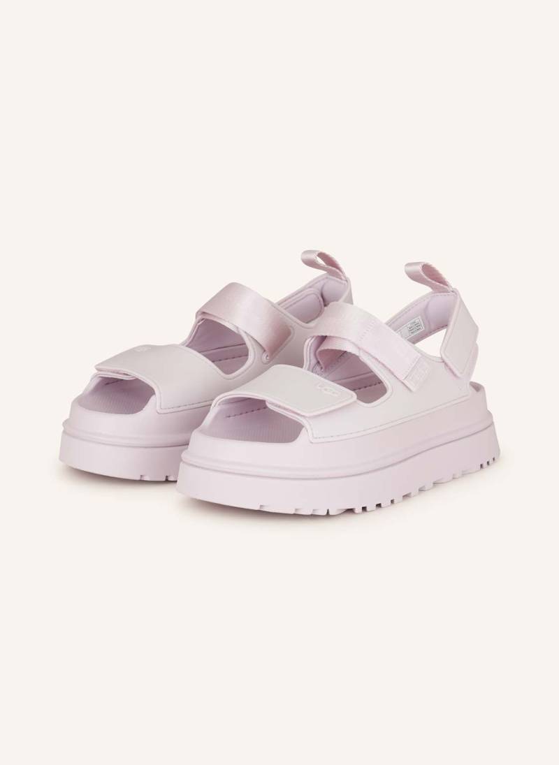 Ugg Plateau-Sandalen Goldenglow rosa von Ugg