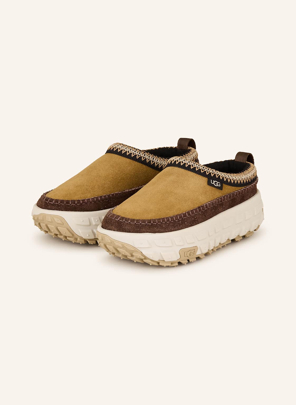 Ugg Plateau-Slipper Venture Daze braun von Ugg