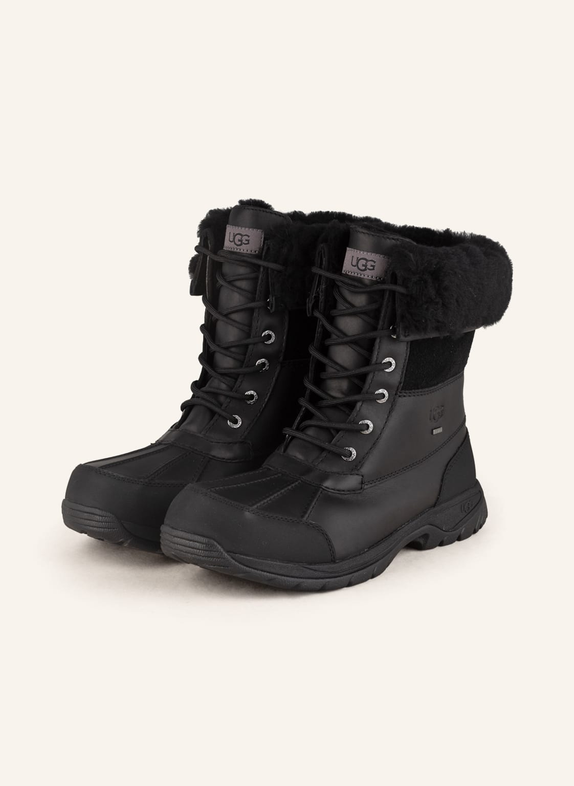 Ugg Schnürboots Butte schwarz von Ugg