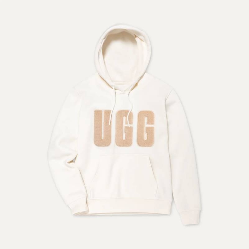 Ugg W REY UGGFLUFF LOGO HOODIE-L L von Ugg