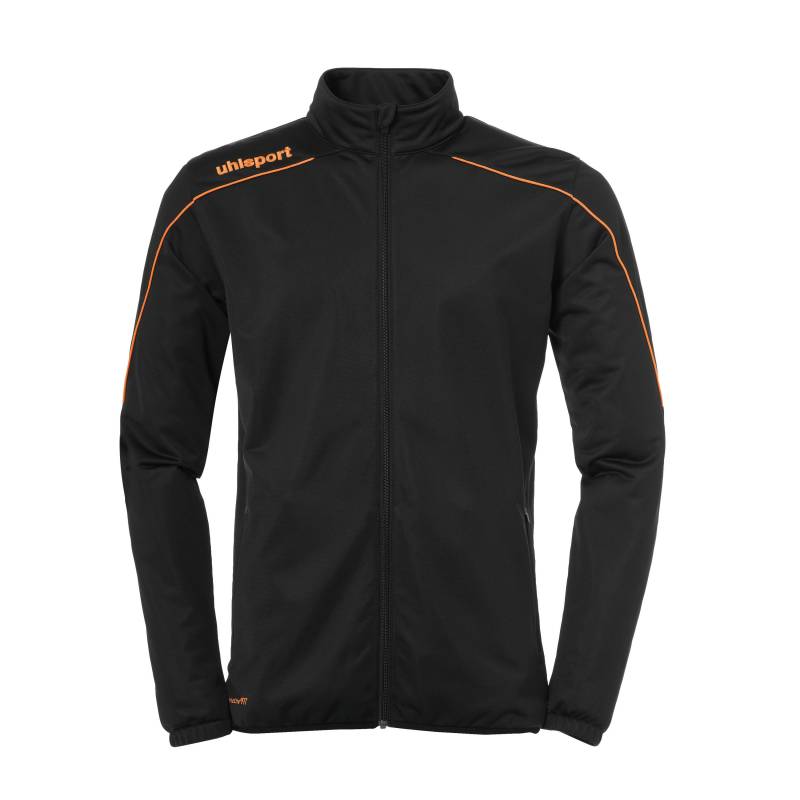 Kinderjacke Stream 22 Mädchen Schwarz / Orange 10A von Uhlsport