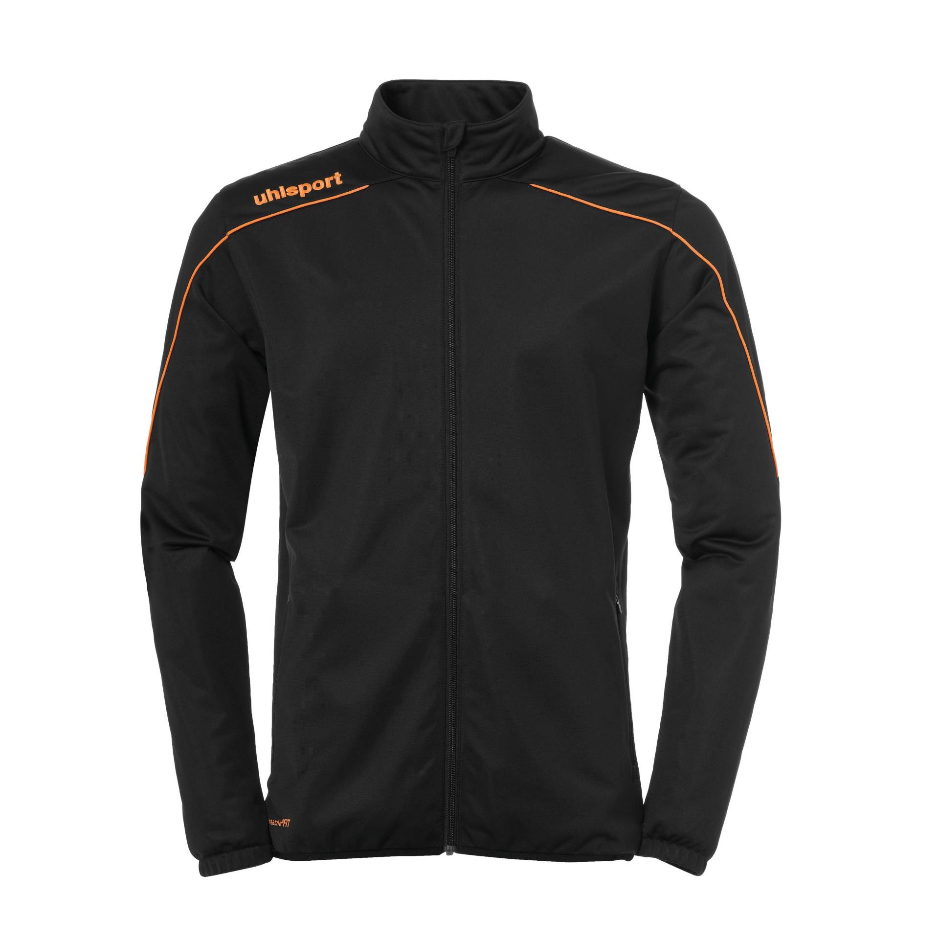 Kinderjacke Stream 22 Mädchen Schwarz / Orange 12A von Uhlsport