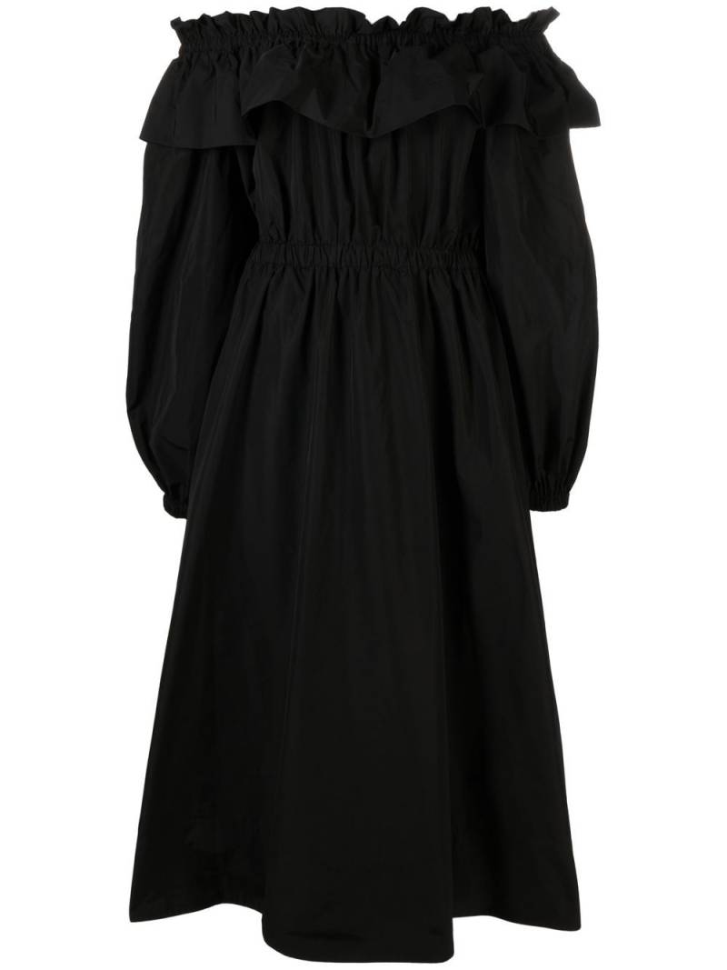 Ulla Johnson Adelina off-shoulder ruffled dress - Black von Ulla Johnson