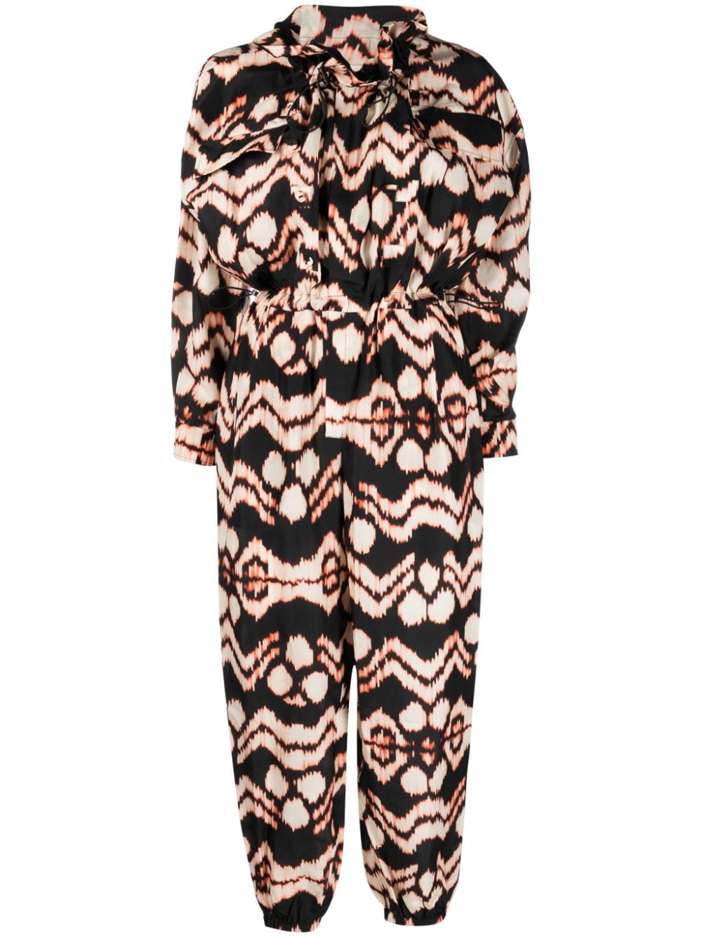 Ulla Johnson Aida graphic-print jumpsuit - Black von Ulla Johnson