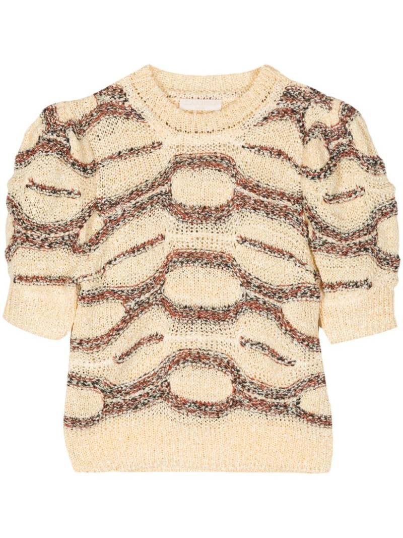 Ulla Johnson Alba knitted top - Neutrals von Ulla Johnson