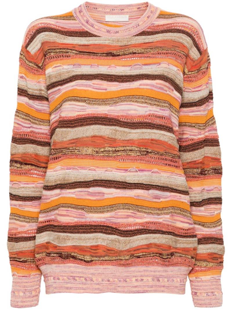 Ulla Johnson Ansel striped jumper - Orange von Ulla Johnson