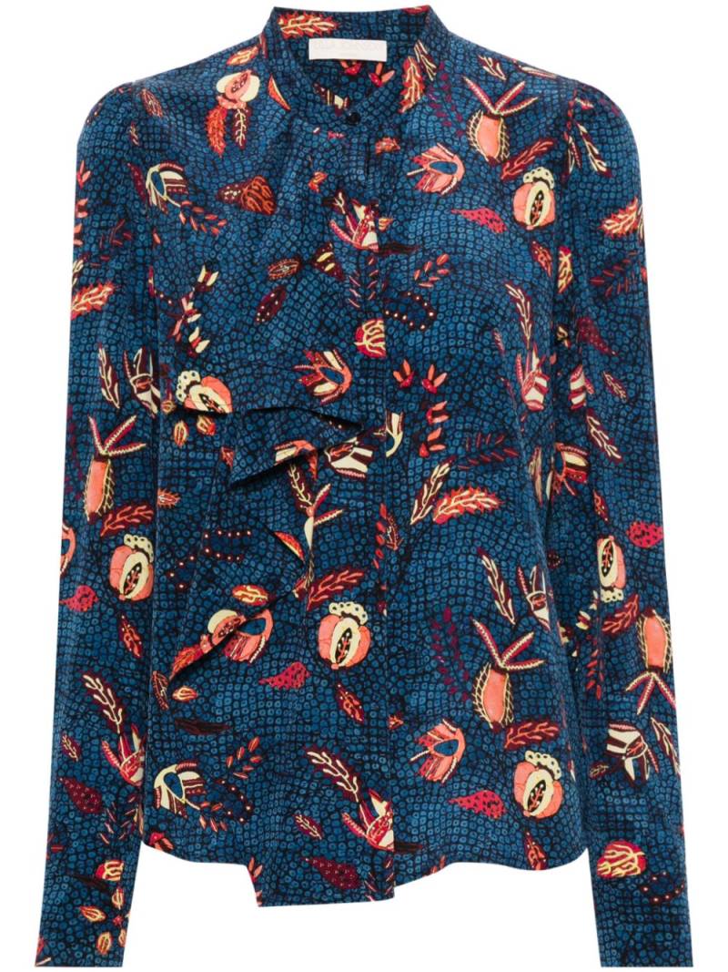 Ulla Johnson Ashlyn graphic-print blouse - Blue von Ulla Johnson