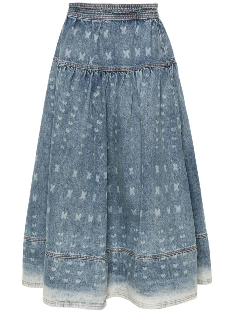 Ulla Johnson Astrid denim skirt - Blue von Ulla Johnson