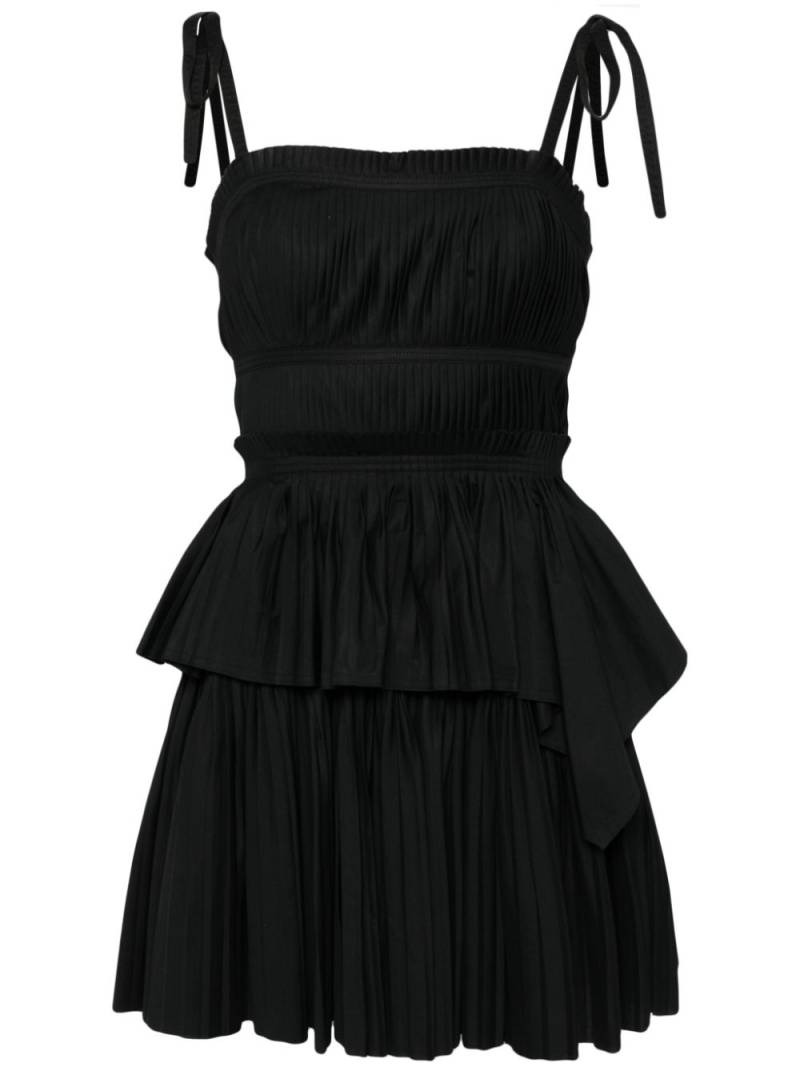 Ulla Johnson Bailey pleated minidress - Black von Ulla Johnson