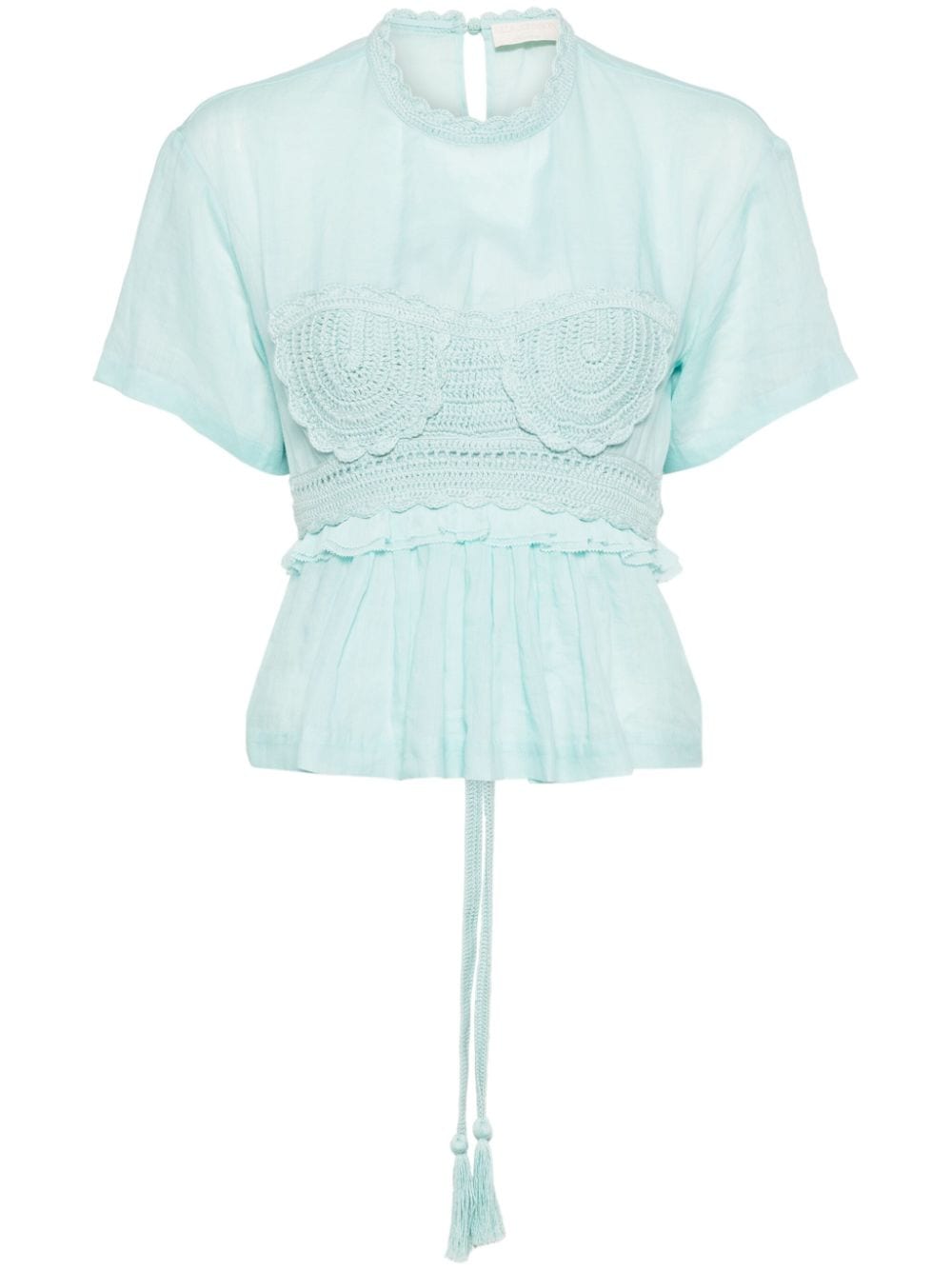 Ulla Johnson Cari blouse - Blue von Ulla Johnson