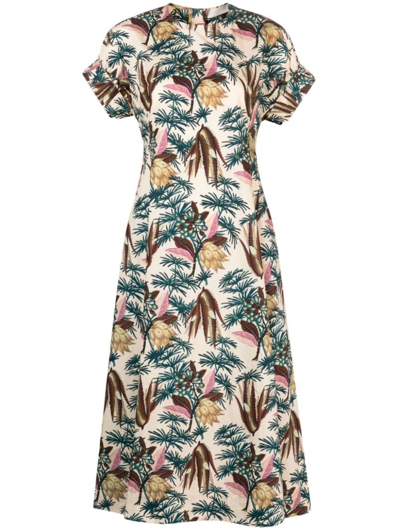 Ulla Johnson Devon floral-pattern dress - Neutrals von Ulla Johnson