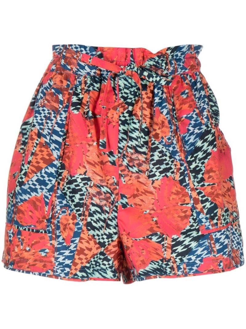 Ulla Johnson Edlyn high-waist mini shorts - Red von Ulla Johnson