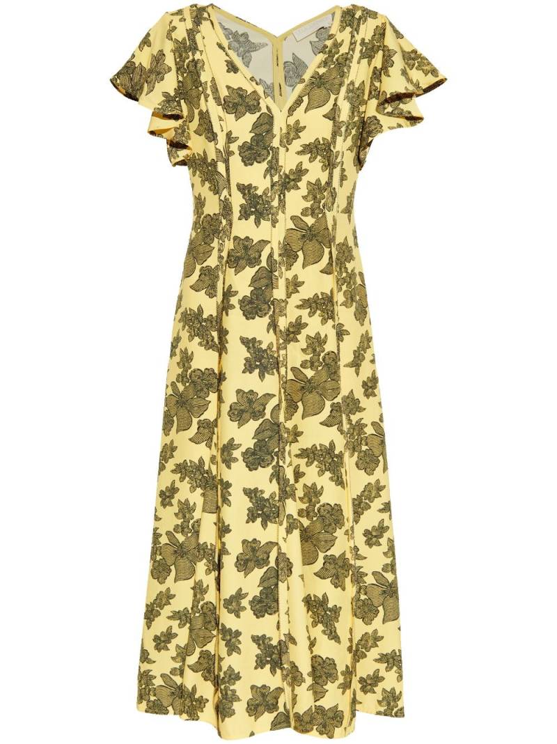 Ulla Johnson Evette maxi dress - Yellow von Ulla Johnson