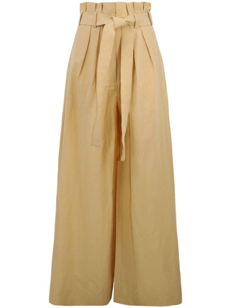 Ulla Johnson Gitana tie-waist palazzo pants - Neutrals von Ulla Johnson