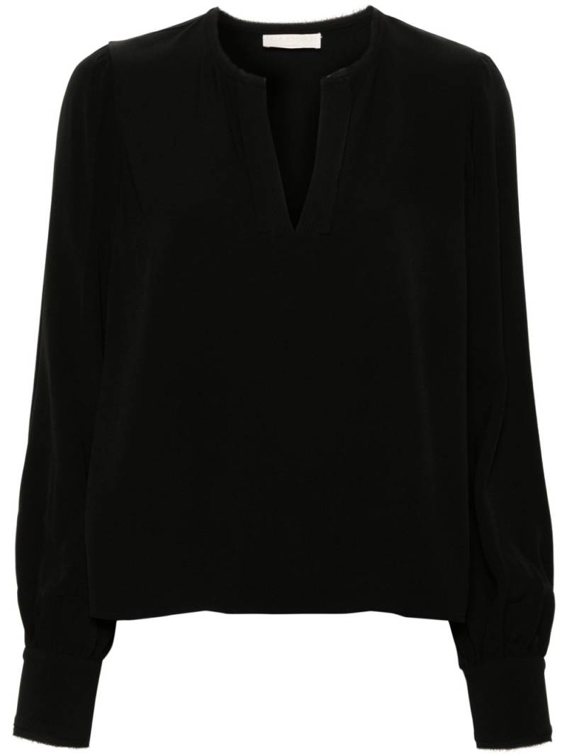 Ulla Johnson Greta crepe blouse - Black von Ulla Johnson