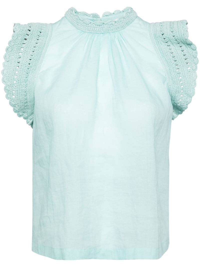 Ulla Johnson Kai blouse - Blue von Ulla Johnson