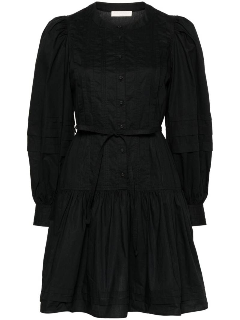 Ulla Johnson Karina long-sleeve cotton dress - Black von Ulla Johnson