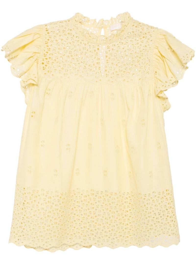 Ulla Johnson Kassi top - Yellow von Ulla Johnson