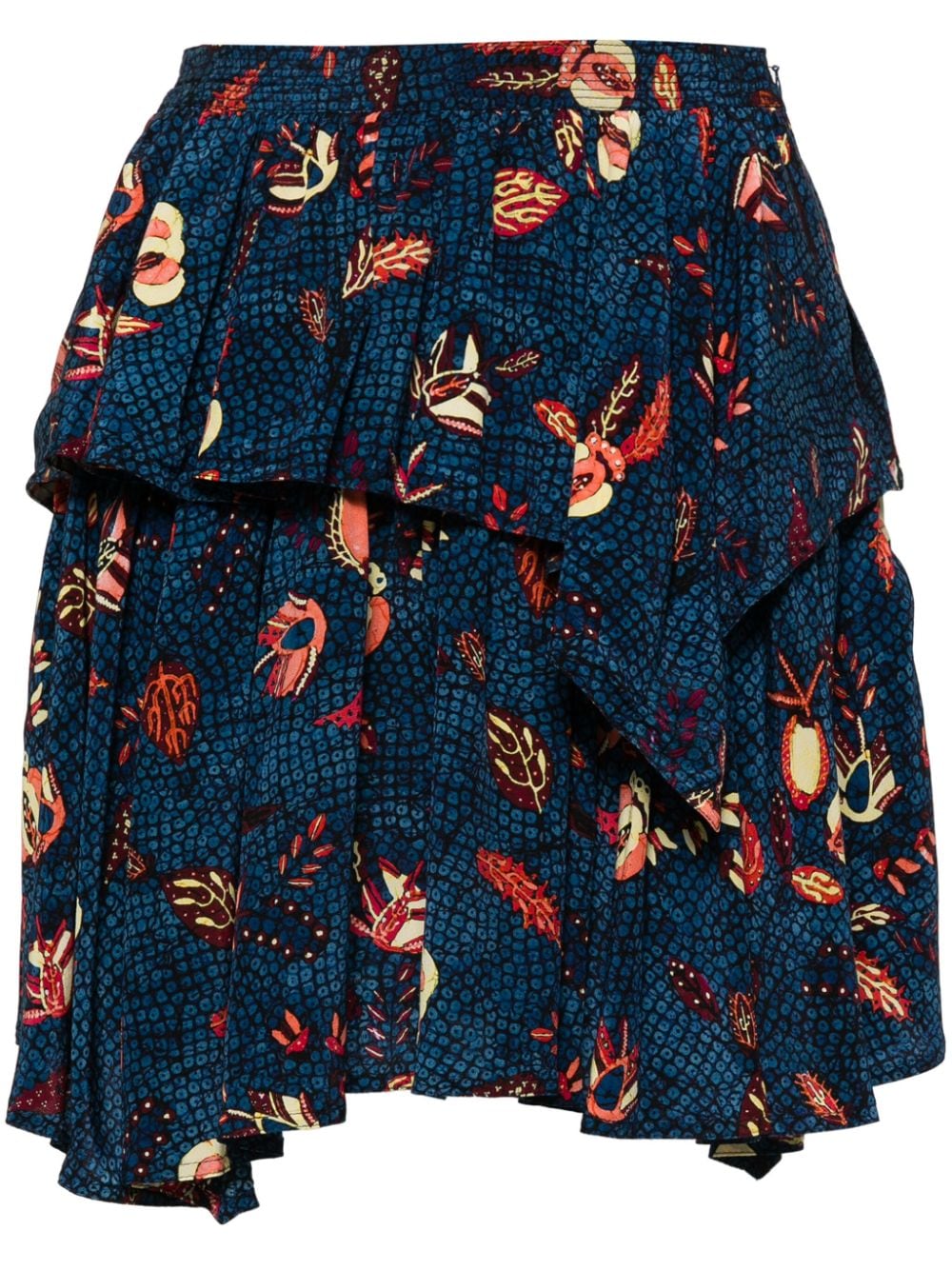 Ulla Johnson Keira flared mini skirt - Blue von Ulla Johnson