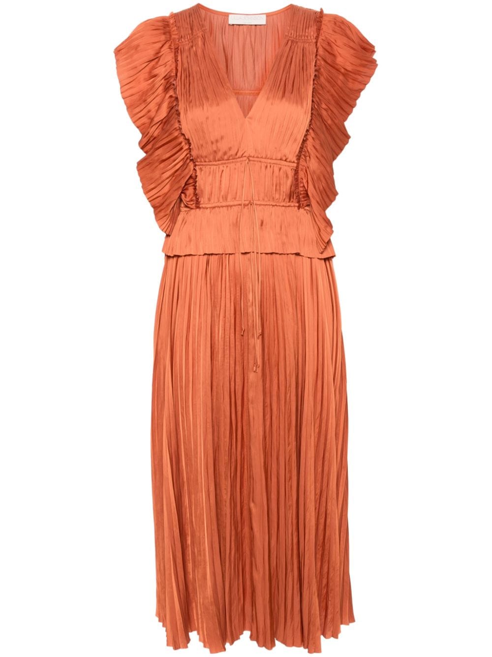 Ulla Johnson Letty midi dress - Orange von Ulla Johnson