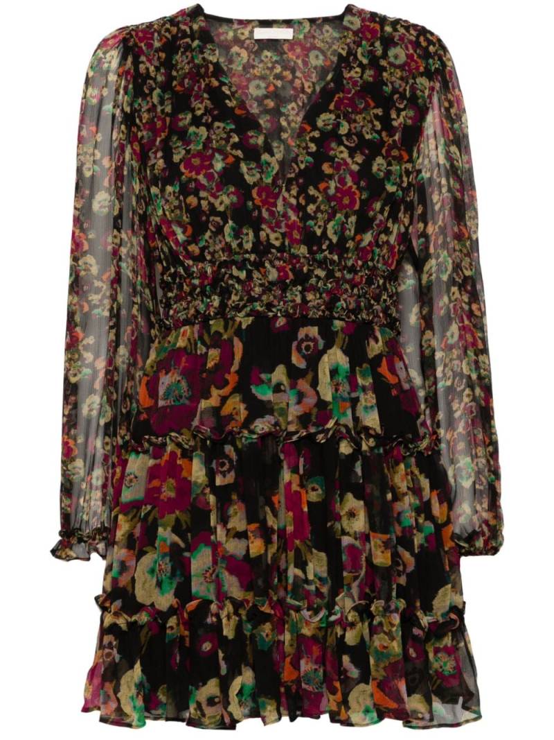 Ulla Johnson Lya floral-print mini dress - Black von Ulla Johnson