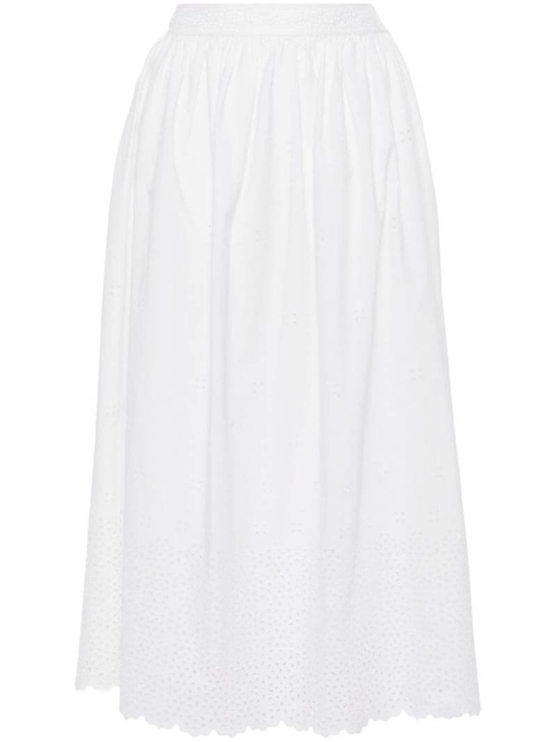 Ulla Johnson Marisol midi skirt - White von Ulla Johnson