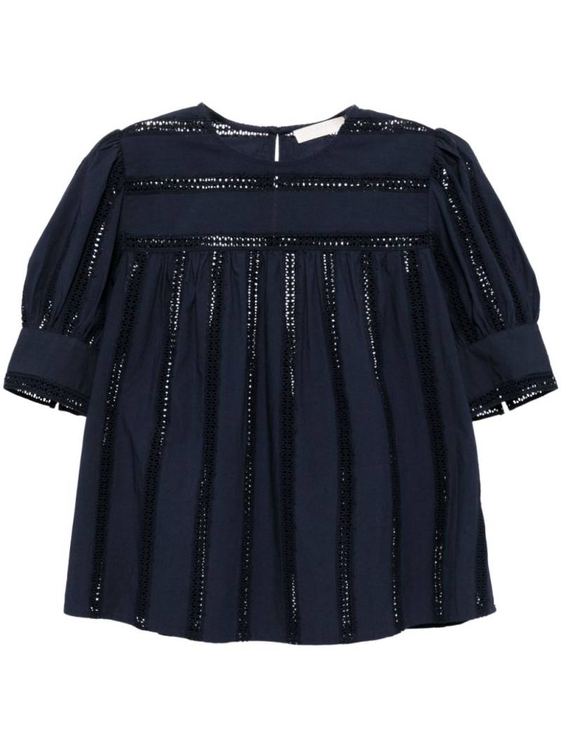 Ulla Johnson Nara top - Blue von Ulla Johnson