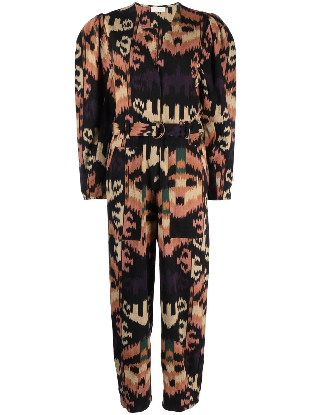 Ulla Johnson Nayeli graphic-print jumpsuit - Purple von Ulla Johnson