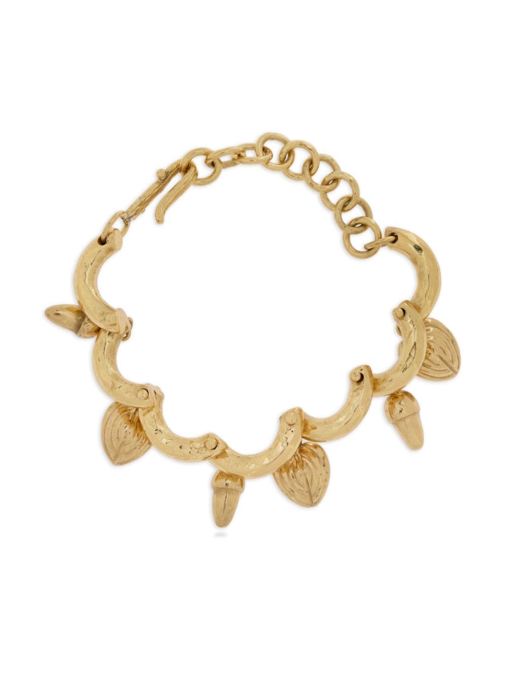 Ulla Johnson Petal charm-detail bracelet - Gold von Ulla Johnson