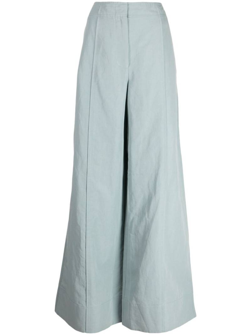 Ulla Johnson Polina high-waist palazzo trousers - Green von Ulla Johnson