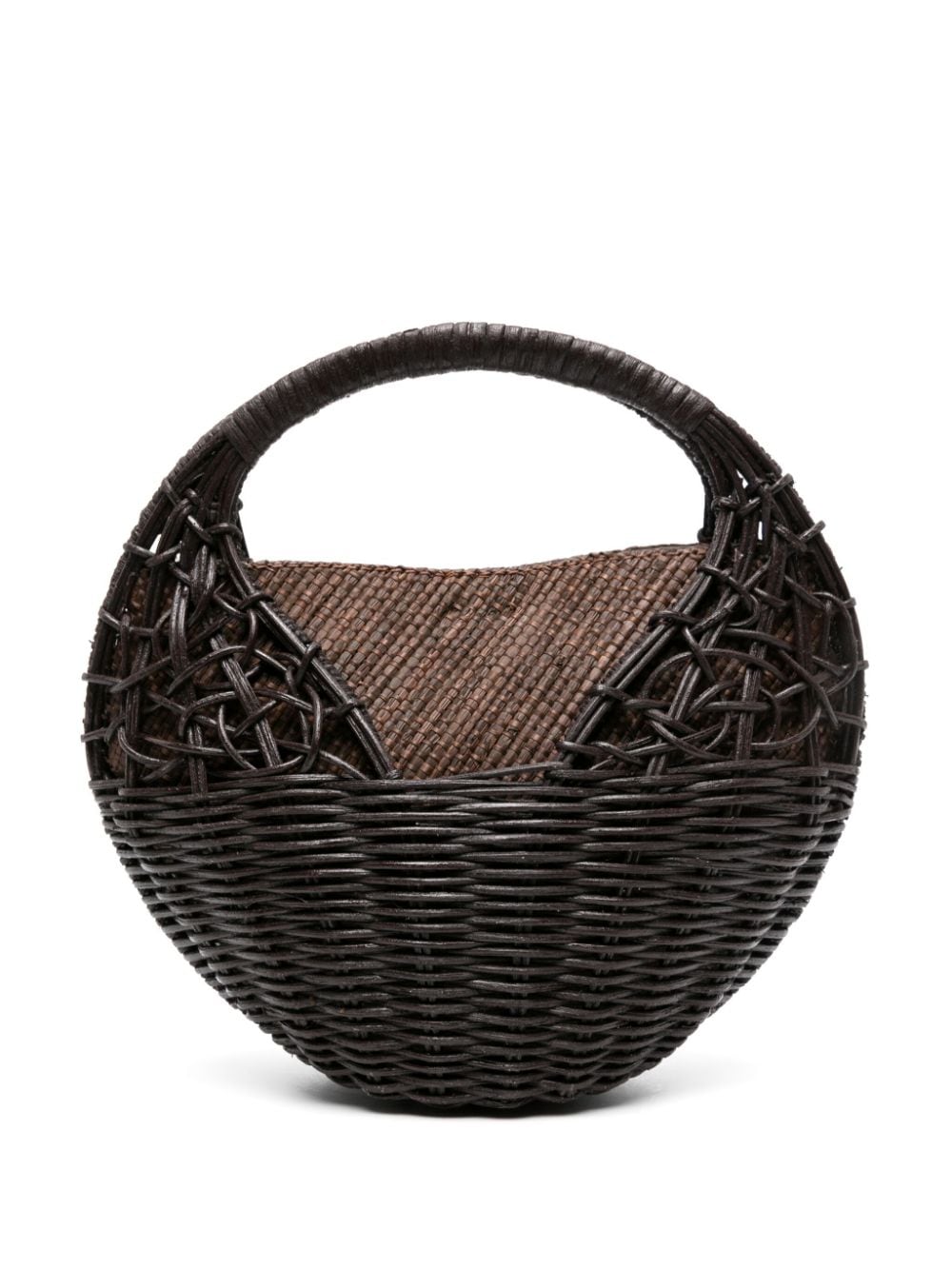 Ulla Johnson Sea Shell Wicker bag - Brown von Ulla Johnson