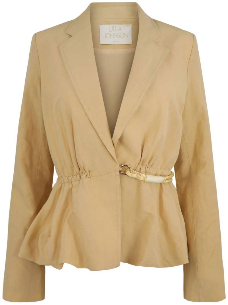 Ulla Johnson Talie belted blazer - Neutrals von Ulla Johnson