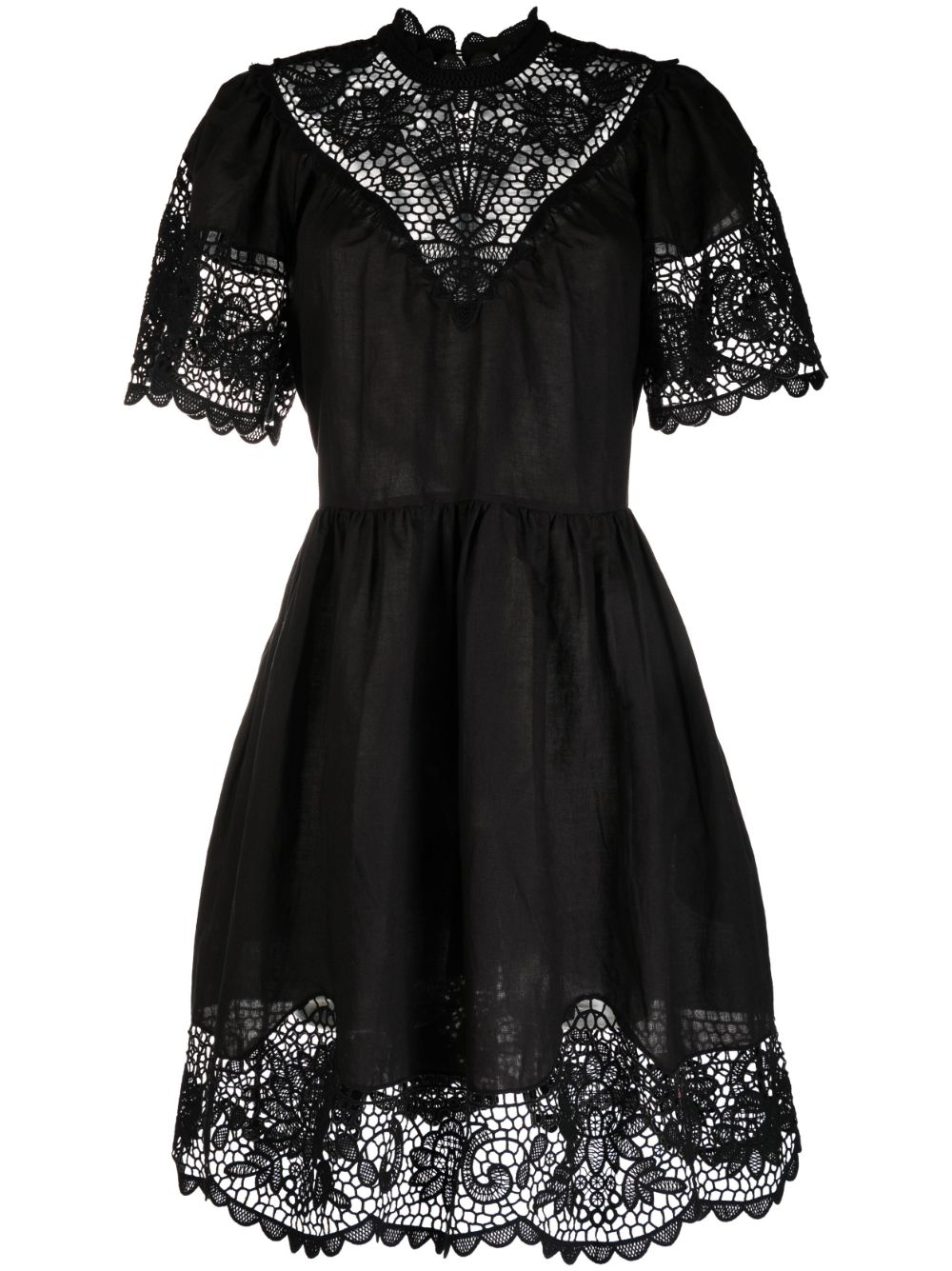 Ulla Johnson Tallulah lace-detail dress - Black von Ulla Johnson