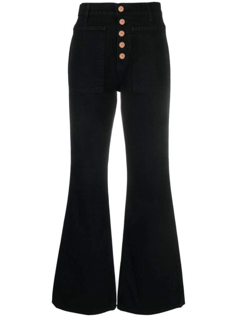 Ulla Johnson The Lou flared jeans - Black von Ulla Johnson