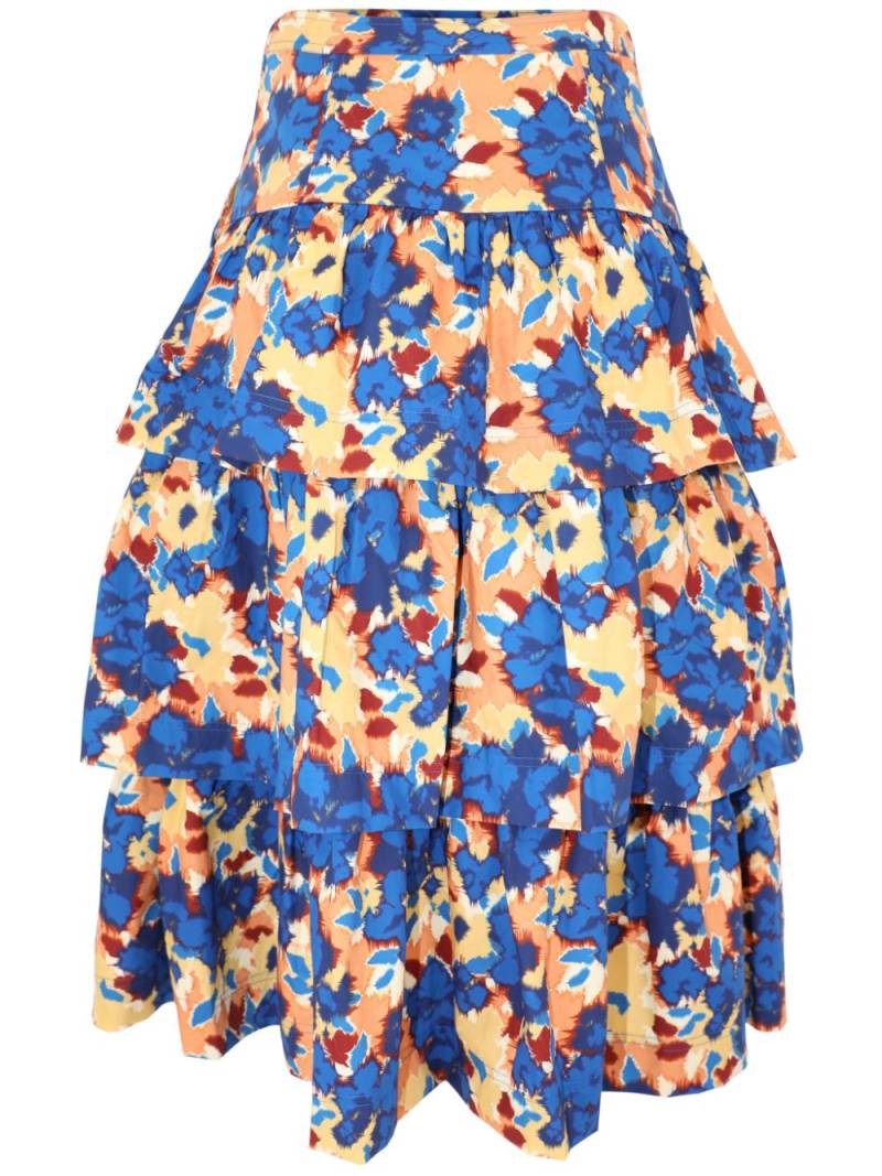 Ulla Johnson Winnie midi skirt - Blue von Ulla Johnson