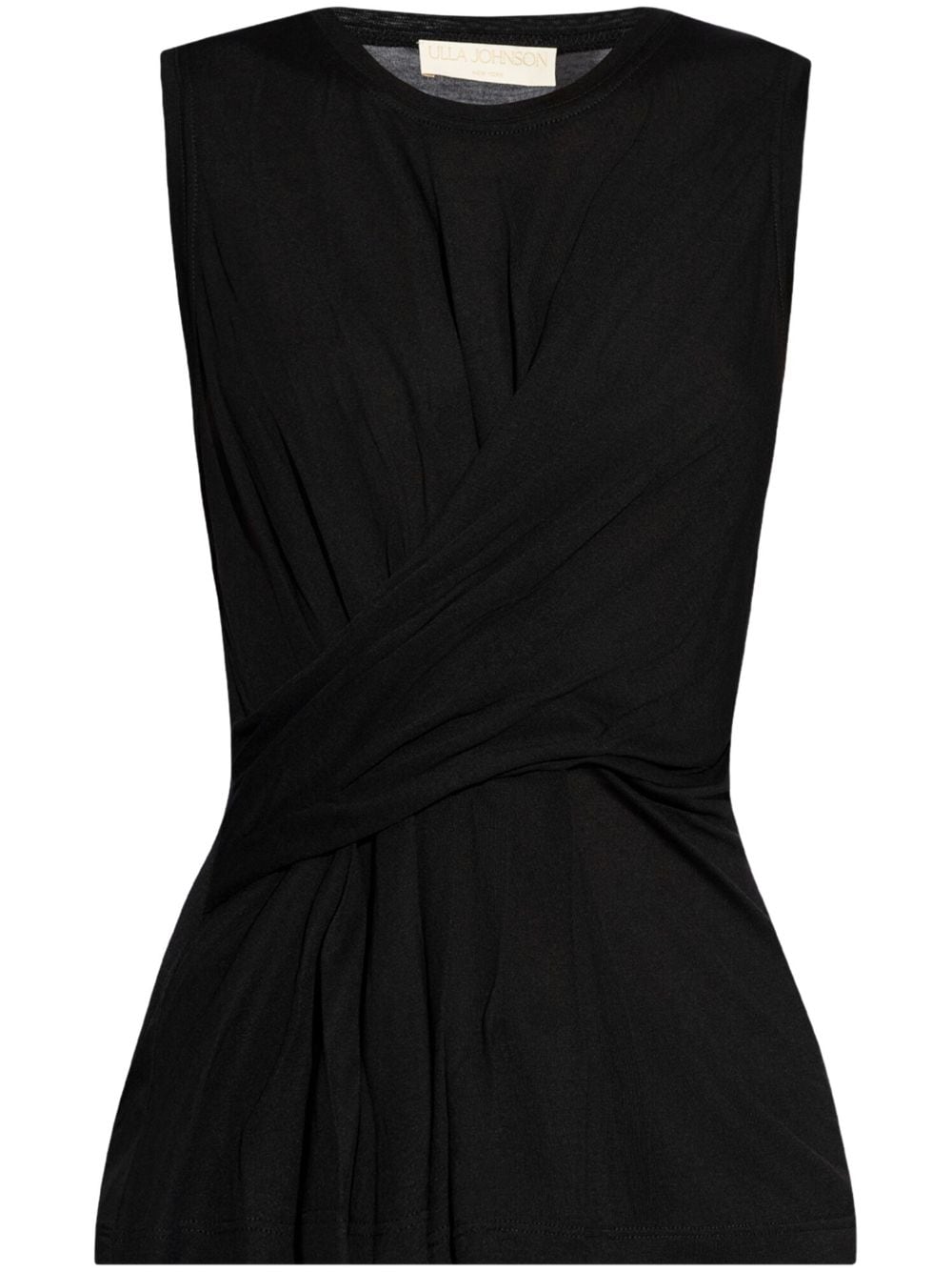 Ulla Johnson draped sleeveless top - Black von Ulla Johnson