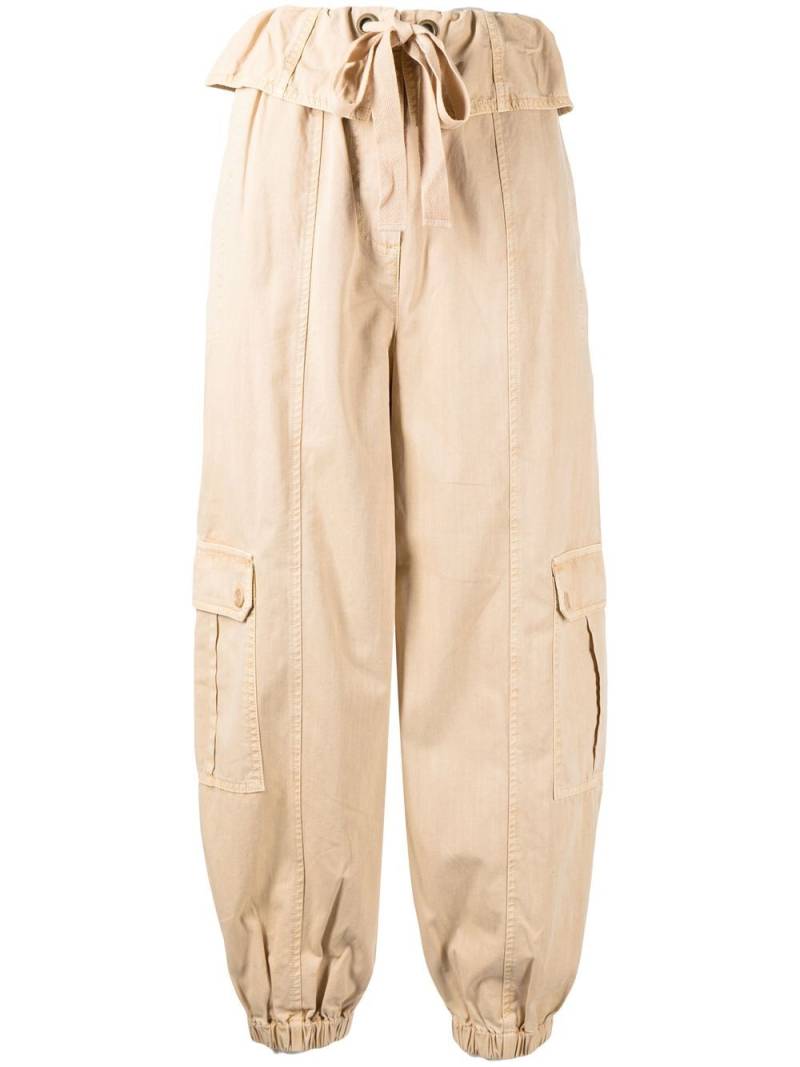 Ulla Johnson drawstring-waist cargo trousers - Neutrals von Ulla Johnson