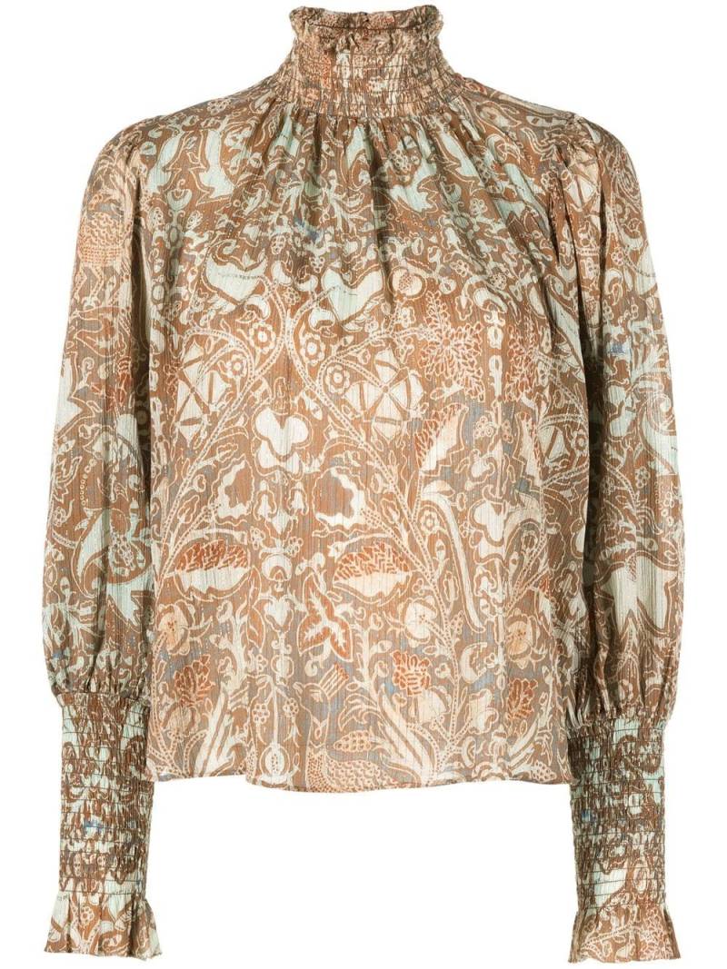 Ulla Johnson floral-print blouse - Neutrals von Ulla Johnson