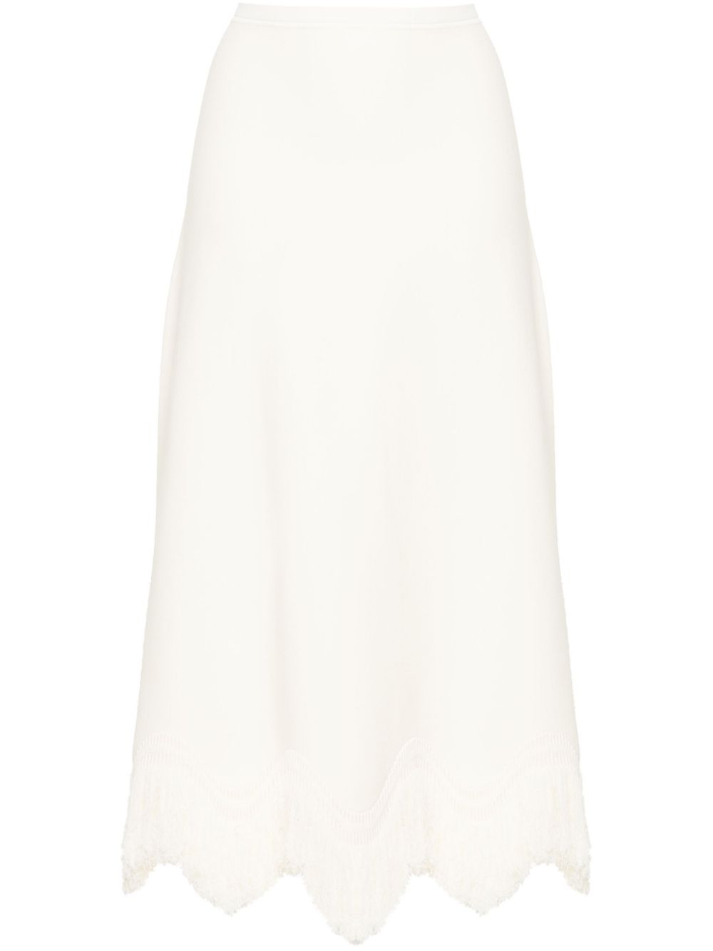 Ulla Johnson fringed midi skirt - Neutrals von Ulla Johnson