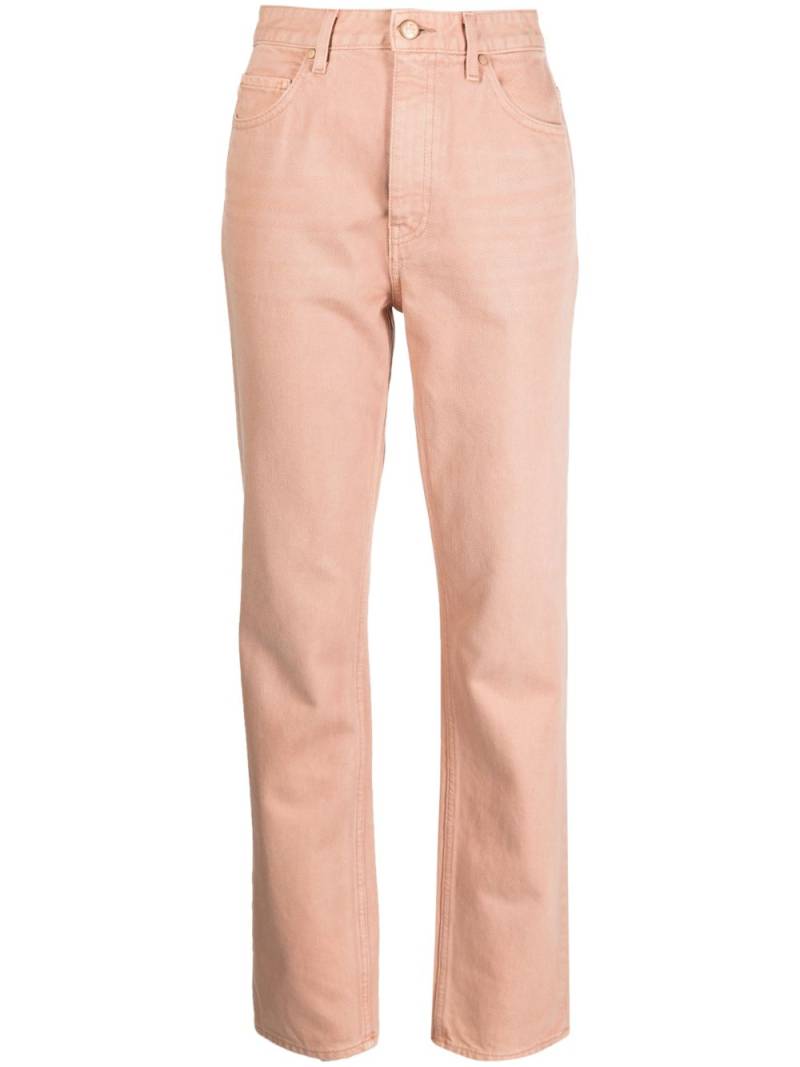 Ulla Johnson mid-rise straight-leg jeans - Pink von Ulla Johnson