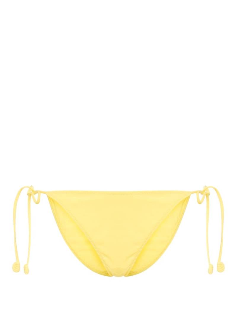 Ulla Johnson ruched side-tie bikini bottoms - Yellow von Ulla Johnson
