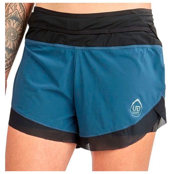 Ultimate Direction - Women's Hydro Short - Laufshorts Gr L blau von Ultimate Direction