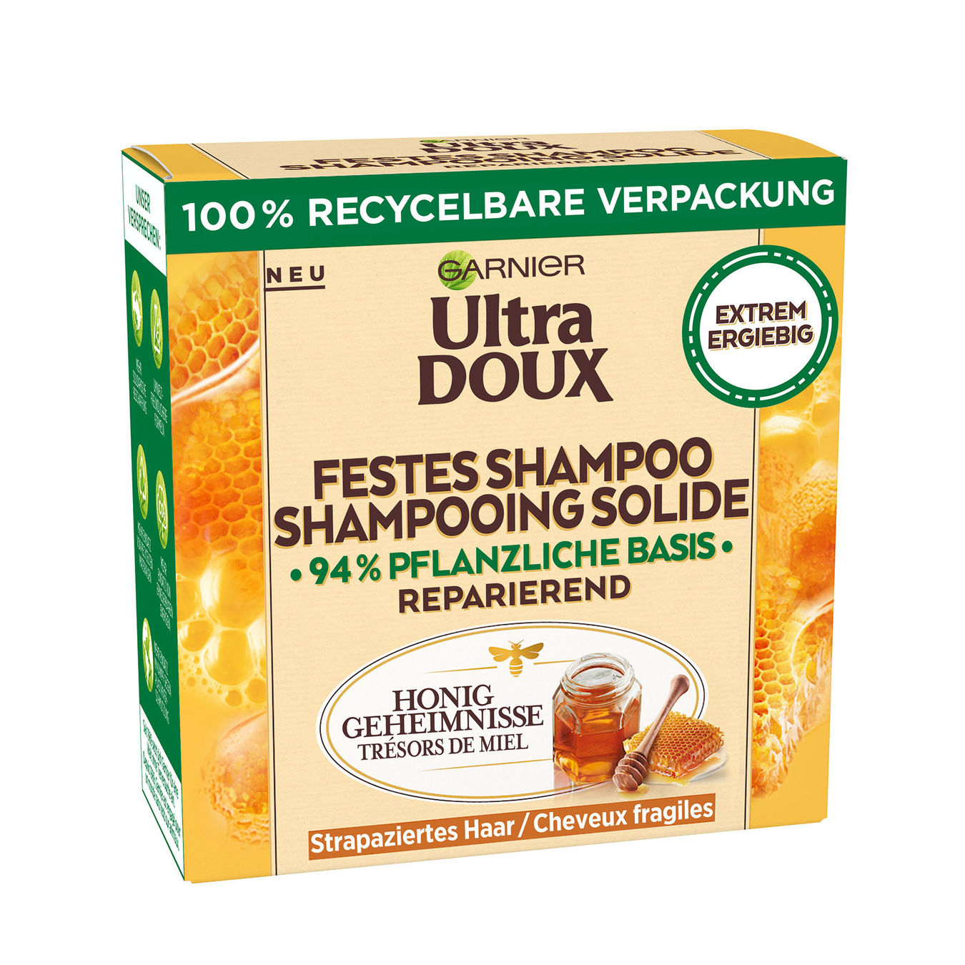 Ultra DOUX Ultra Doux Honig Gehemeinisse Reparierendes Festes Shampoo von Ultra DOUX