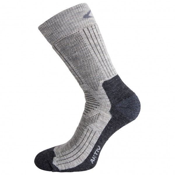 Ulvang - Aktiv - Merinosocken Gr 34-36;37-39;40-42;43-45;46-48 grau;schwarz von Ulvang