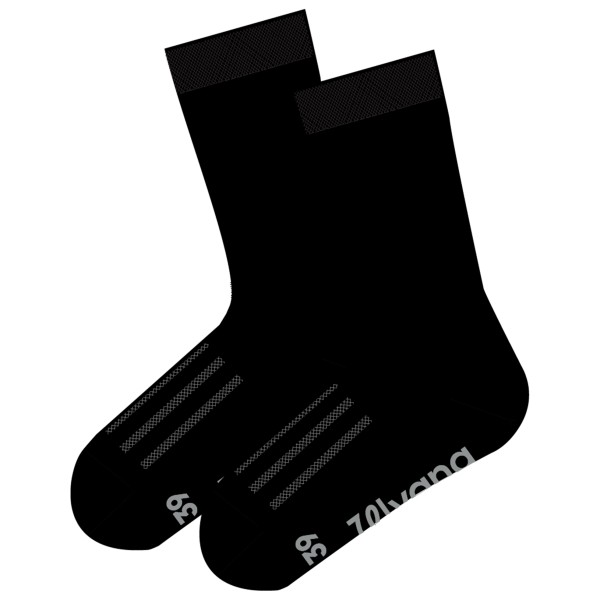 Ulvang - Link Warm Crew Sock 2-Pack - Multifunktionssocken Gr 35-39;40-45 schwarz von Ulvang