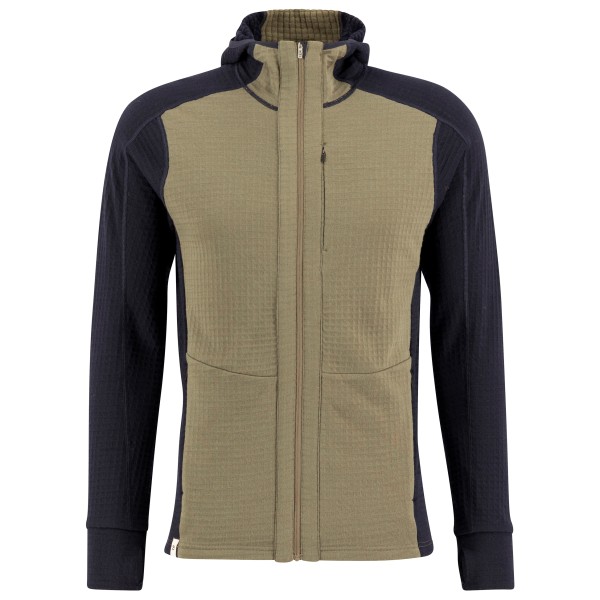 Ulvang - Peak Field Hooded Full Zip Midlayer - Wolljacke Gr L;M;S;XL;XXL beige;grün von Ulvang