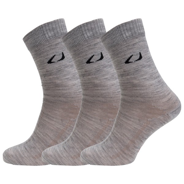 Ulvang - Women's Light 3-Pack - Merinosocken Gr 35-39;40-45 grau von Ulvang