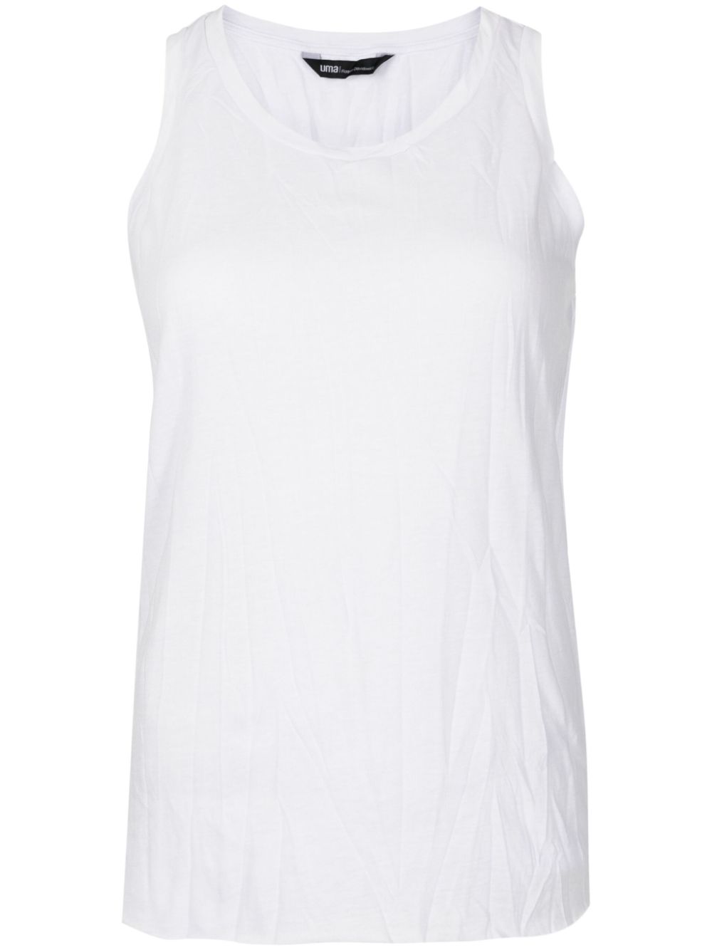 Uma | Raquel Davidowicz Sketch crinkled tank top - White von Uma | Raquel Davidowicz