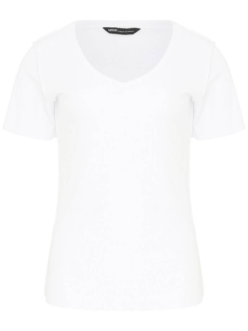 Uma | Raquel Davidowicz V-neck T-shirt - White von Uma | Raquel Davidowicz