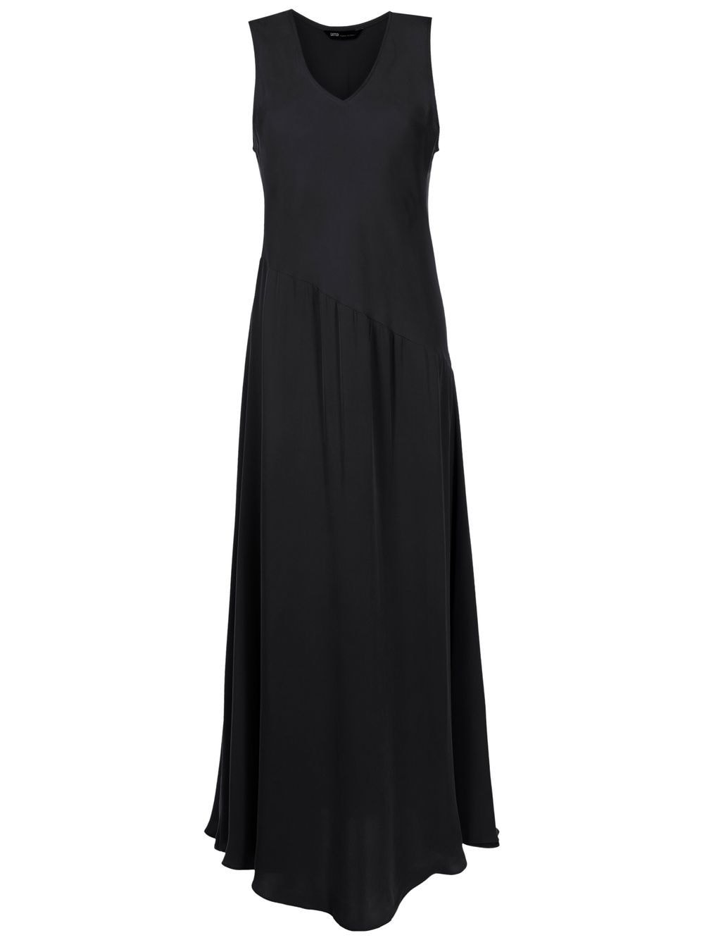 Uma | Raquel Davidowicz V-neck full-length dress - Black von Uma | Raquel Davidowicz